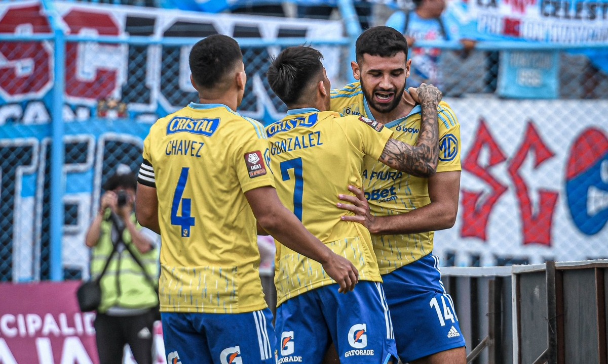 Ignácio anotó en el primer tiempo del Sporting Cristal vs Comerciantes. (Foto: Liga 1)