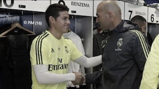 Real Madrid: James Rodríguez y Zidane llevarían mala relación por esta razón