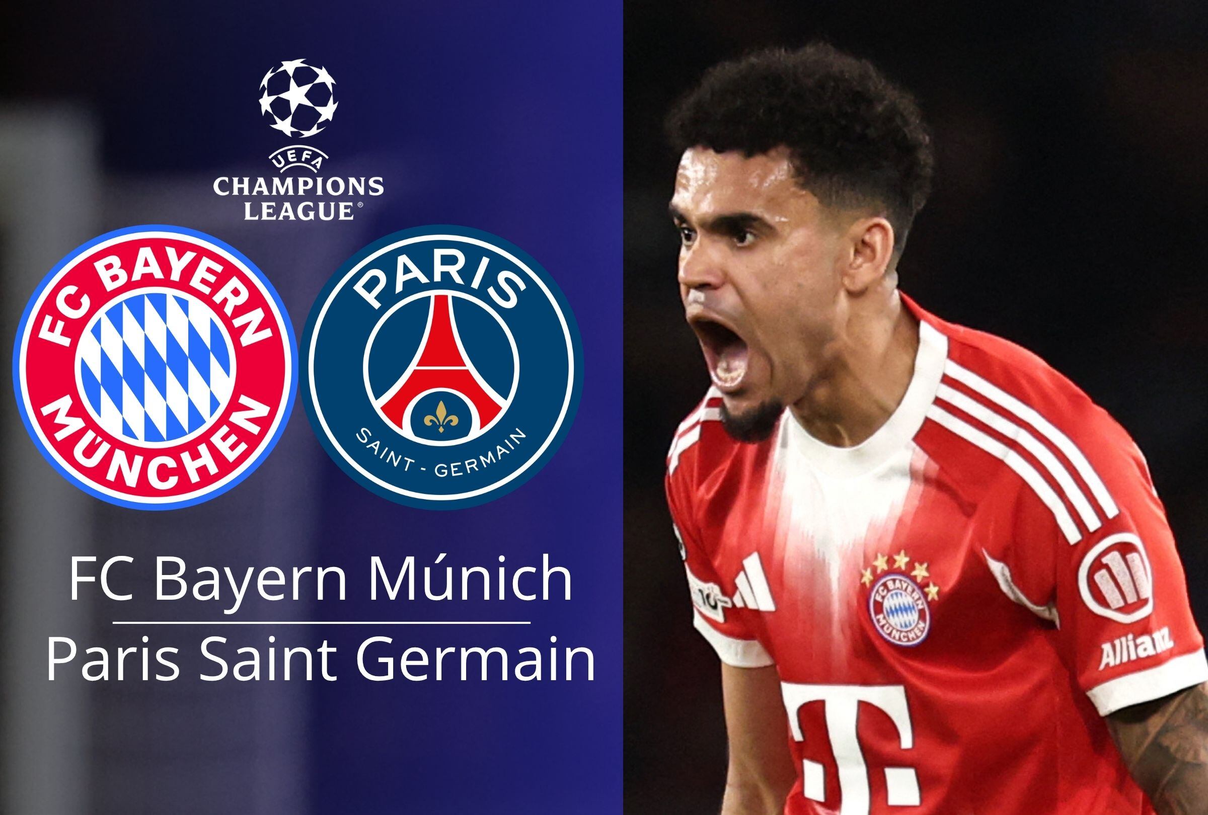 Conoce qué canales de TV y dónde ver streaming online el partido Bayern-PSG en vivo en directo este miércoles 6 de mayo por la semifinal de la UEFA Champions League. (Foto: FRANCK FIFE / AFP / Composición Mag)