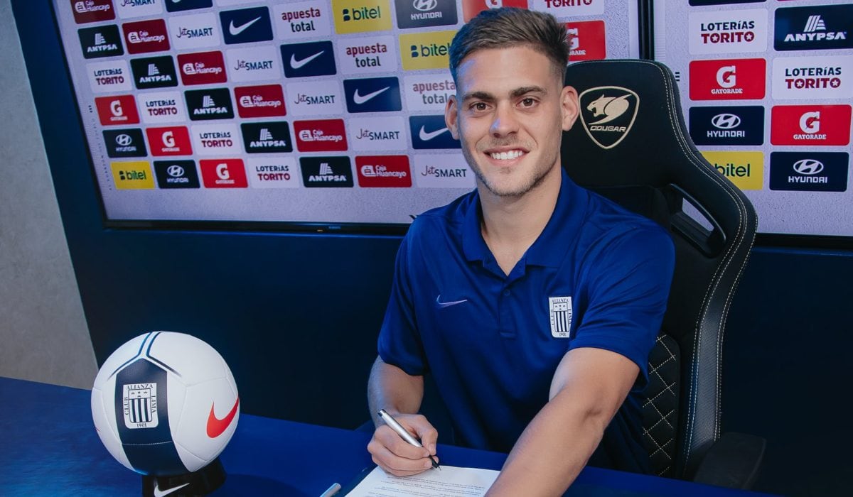 Federico Girotti es el '9' extranjero de Alianza Lima para el 2026. (Foto: Alianza Lima)