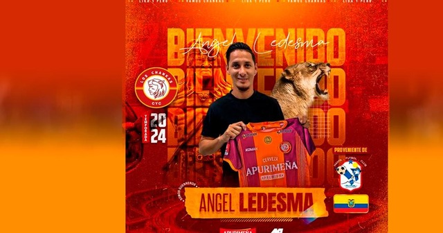 Ángel Ledesma será jugador de Los Chankas (Foto: Facebook)
