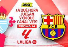 Canales TV y streaming: ver Celta vs. Barcelona por fecha 14 de LaLiga 2024