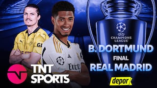 Canales TV, final de Champions League: ver partido Real Madrid vs Dortmund