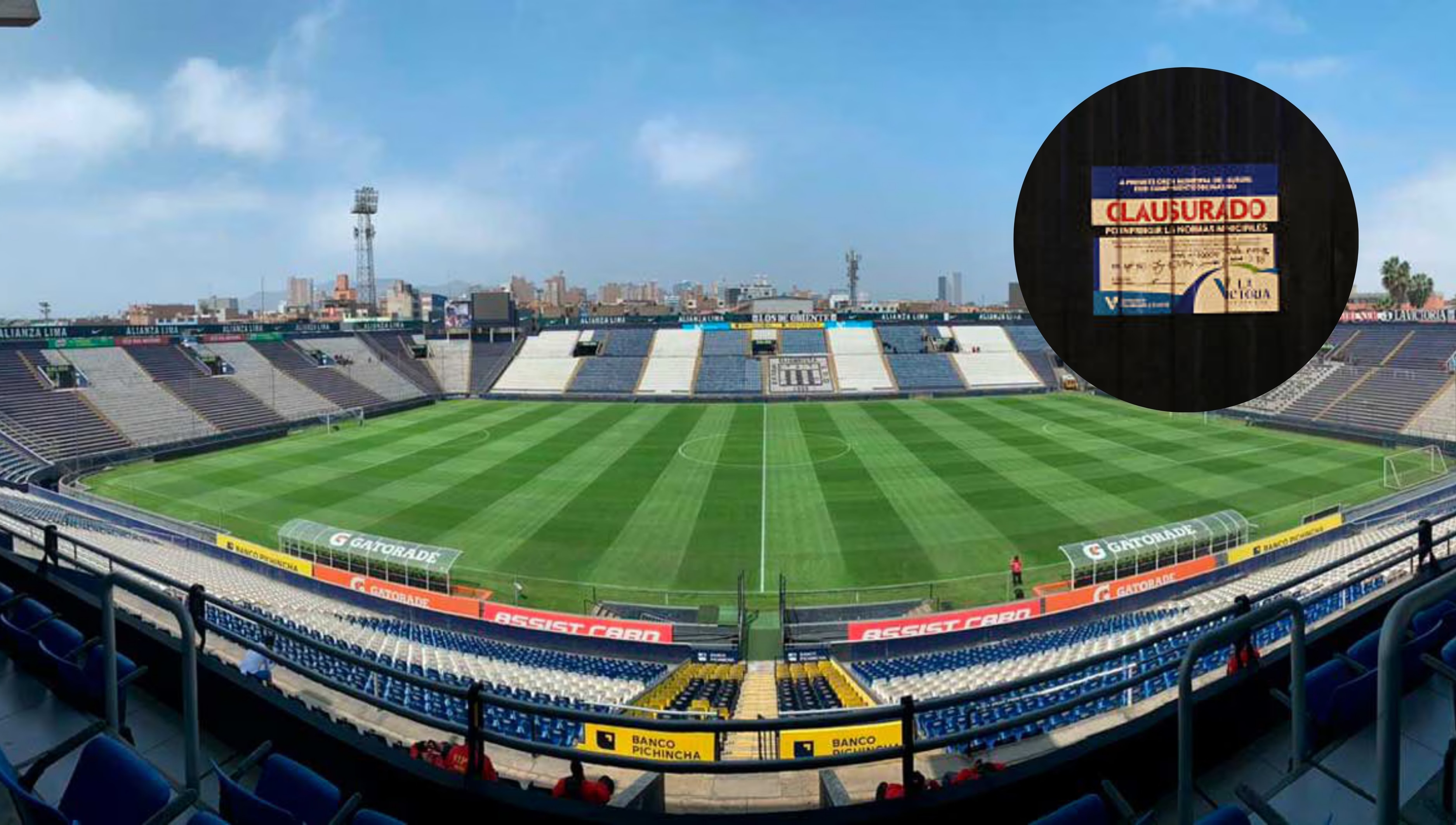 La Municipalidad de La Victoria anunció que aún no se levantará la sanción del Estadio Alejandro Villanueva. (Foto: Facebook)