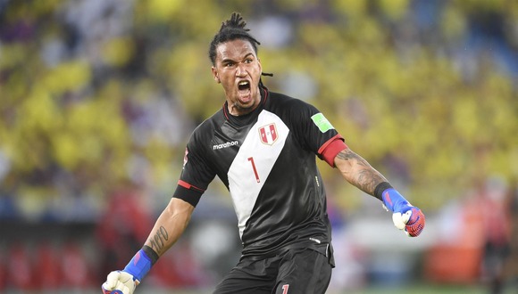 Pedro Gallese fue la figura de Perú en el empate frente a Paraguay. (Foto: AFP)