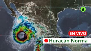 Huracán Norma tocó tierra en Baja California Sur: aquí la trayectoria actual del fenómeno