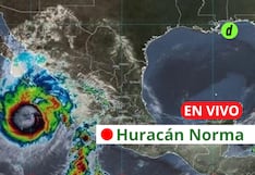 Huracán Norma tocó tierra en Baja California Sur: aquí la trayectoria actual del fenómeno
