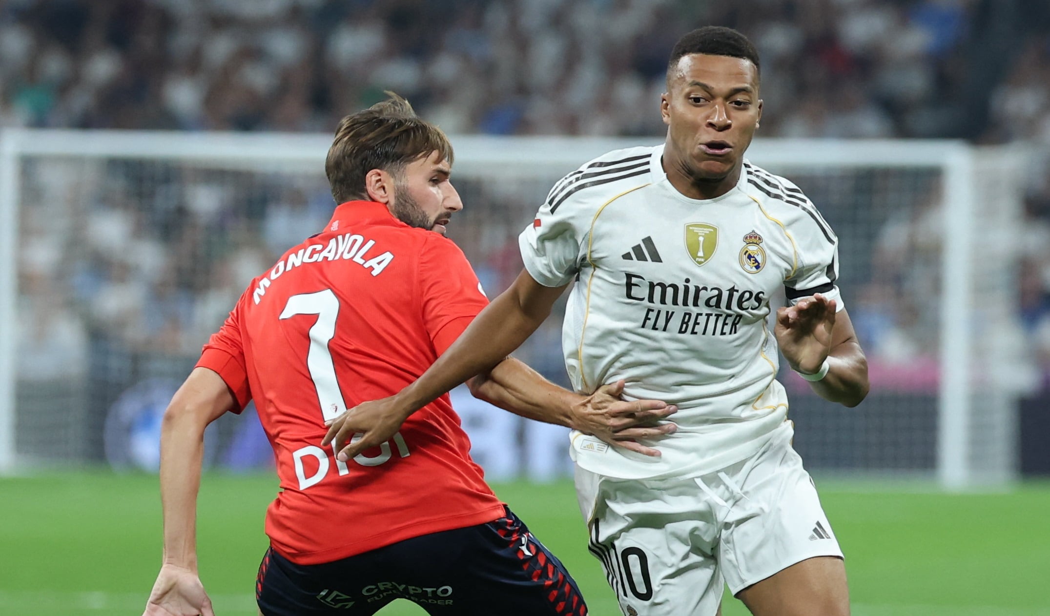 Real Madrid y Osasuna se vuelven a ver las caras por LaLiga. (Foto: AFP)