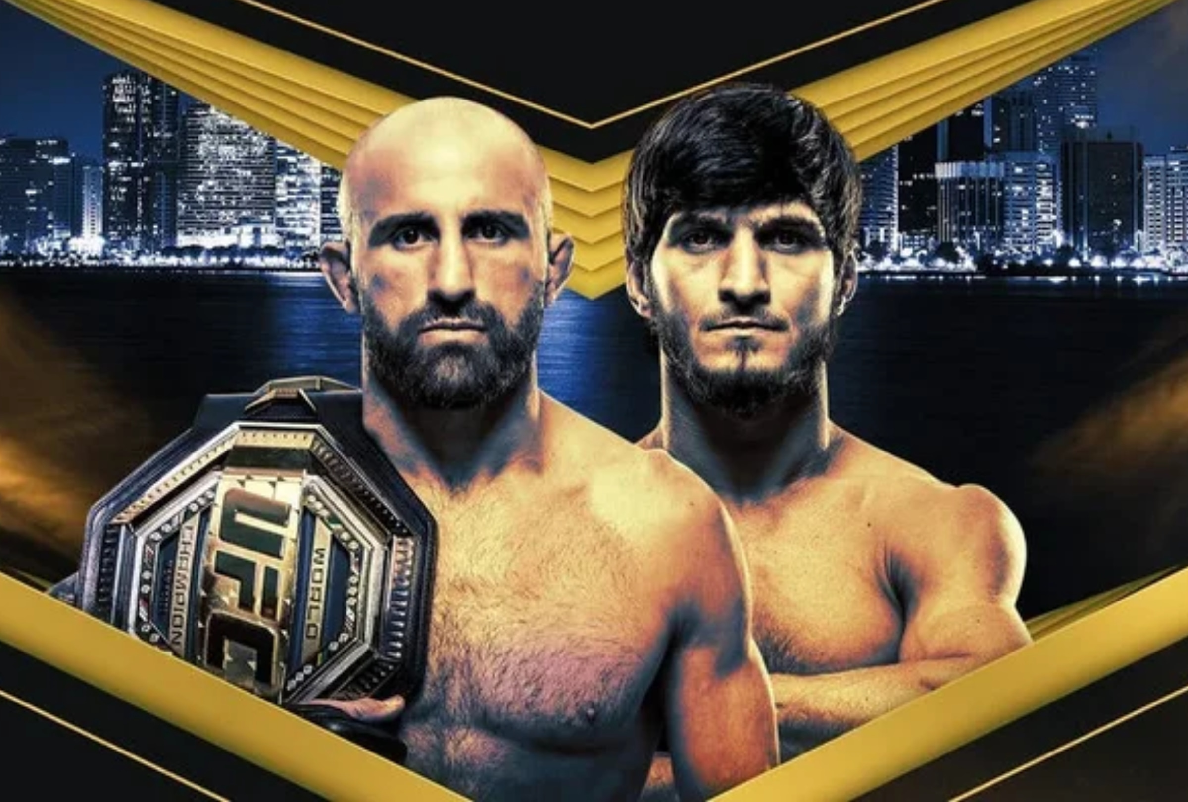 ABU DHABI (UAE), 24/10/2026.- When does UFC 333 start? See local times for Volkanovski vs. Evloev in North America, Europe, Latin America, Asia, Australia and New Zealand. PHOTO BY UFC.COM