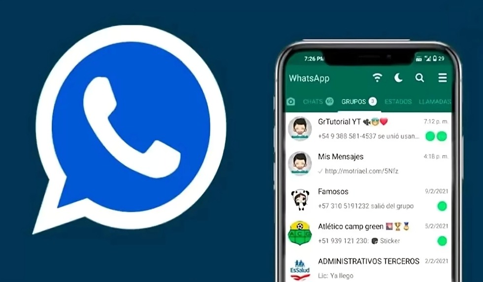 Descargar WhatsApp Plus 2024 APK v17.80 sin anuncios ni publicidad para tu celular. (Foto: Internet)