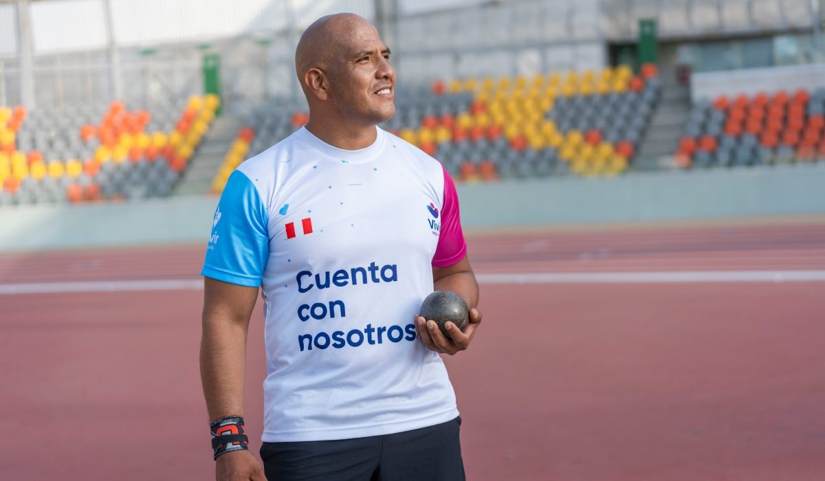 Carlos Felipa es uno de los primeros paraddeportistas peruanos. (Foto: Vivir Seguros)