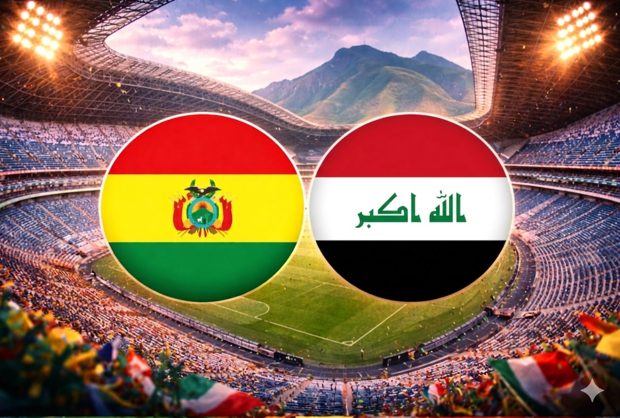GUADALUPE, MONTERREY (MÉXICO), 31/03/2026.- Tras dejar en el camino a Surinam, Bolivia se juega la vida ante una Irak que también sueña con volver a la élite y que llega a México decidida a aprovechar su última oportunidad mundialista. FOTO DE NOÉ YACTAYO PARA DEPOR.COM