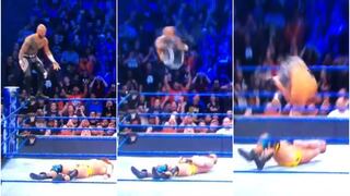 ¡Desafió la gravedad! La increíble acrobacia que realizó Ricochet en su estreno en SmackDown [VIDEO]