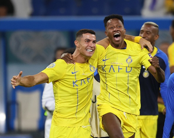 Cristiano Ronaldo juega en el Al Nassr desde inicios de año. (Foto: Getty Images)