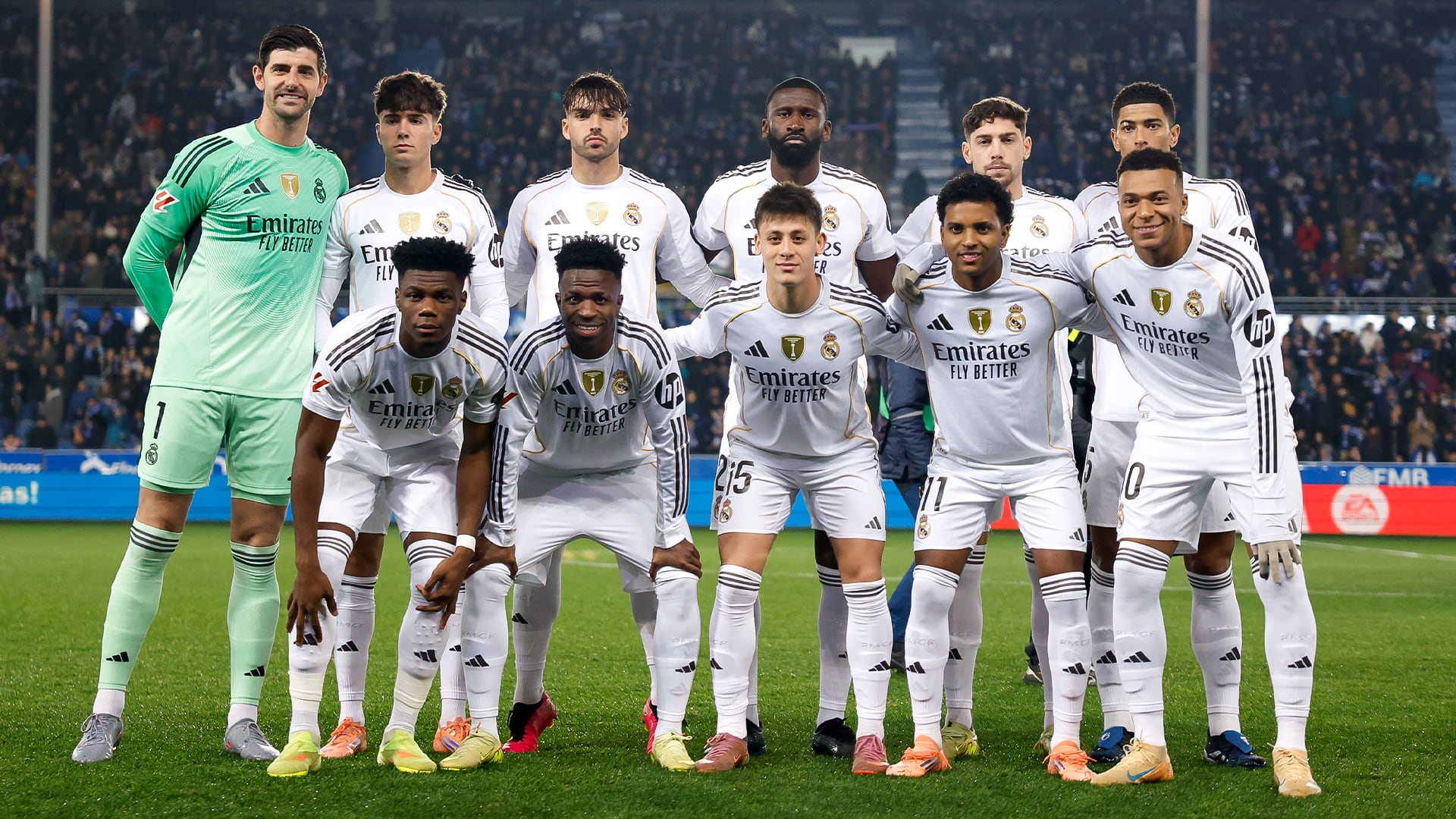 Real Madrid llega tras vencer el último fin de semana a Deportivo Alavés.