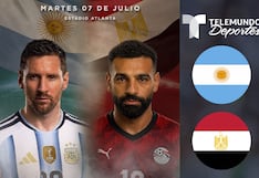 Telemundo televisó el partido Argentina 3-2 Egipto por el Mundial 2026