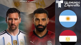 Telemundo televisó el partido Argentina 3-2 Egipto por el Mundial 2026