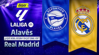 Real Madrid vs. Alavés: fecha, horarios y canales de TV por LaLiga