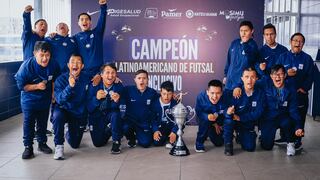 Alianza Lima recibió por todo lo alto a sus campeones de la Copa Latinoamericana de Futsal Inclusivo
