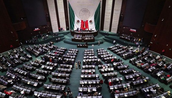 Vista general del pleno de la Cámara de Diputados en Ciudad de México, México (Foto: Cámara de Diputados).