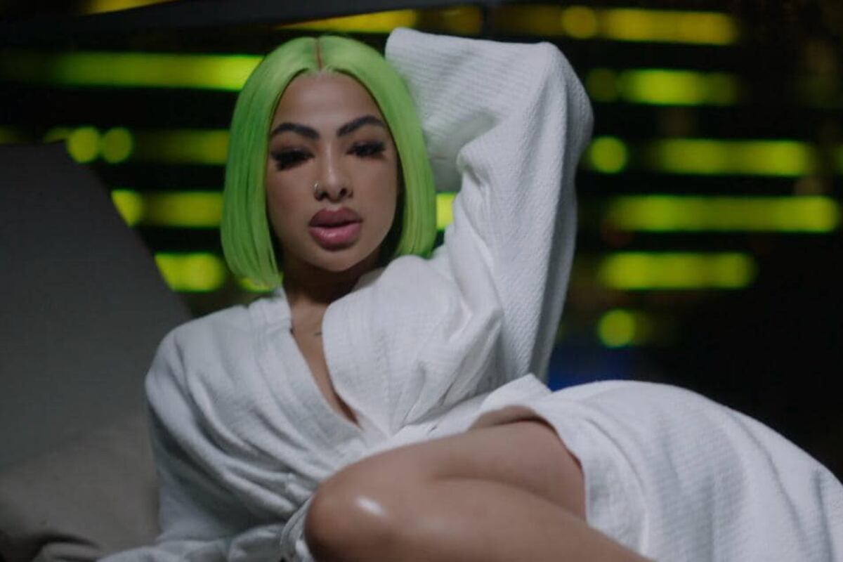 La artista dominicana saltó a la fama por el triángulo romántico con Karol G y Anuel AA (Foto: Yailin la Mas Viral / Facebook)