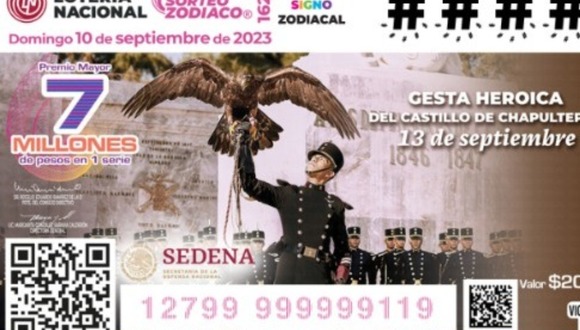 Mira la edición 1628 del Sorteo Zodíaco de la Lotería Nacional de México | Foto: Lotenal