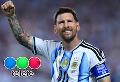 Telefe transmitió el partido Argentina 3-0 Benín en la despedida de Lionel Messi