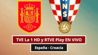 TVE La 1 y RTVE Play televisaron España vs. Croacia por Jornada 2 de Nations League 2026