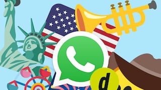 Estos son los emojis que puedes enviar por WhatsApp el 4 de julio por el Día de la Independencia en USA