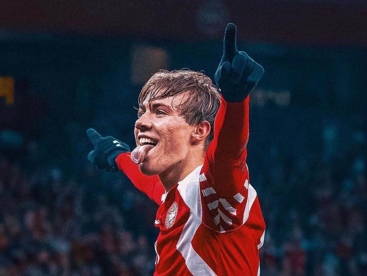 Rasmus Højlund será delantero del Manchester United. (Foto: Getty)