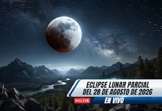 ▷ Eclipse lunar parcial del 28 de agosto de 2026 EN VIVO: horario, Luna de Sangre y cómo ver por NASA TV