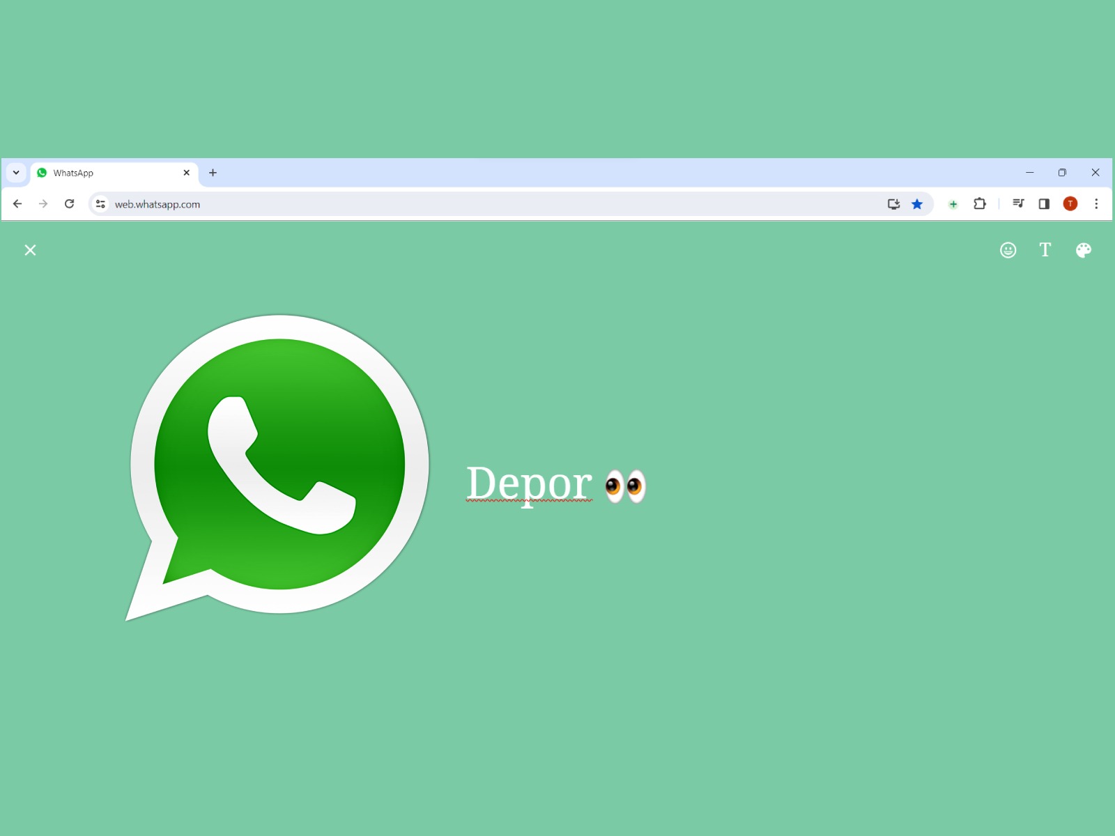 WHATSAPP | No tendrás que descargar extensiones o programas adicionales. (Foto: Depor)