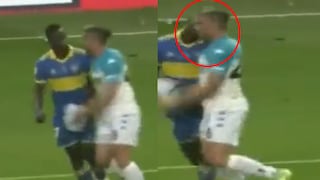 Se conoció el motivo de su expulsión: Advíncula agredió a jugador en el Boca vs. Racing [VIDEO]