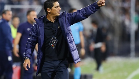 Guillermo Salas habló tras la derrota frente a Libertad, por la Copa Libertadores. (Foto: Jesús Saucedo/ @photo.gec)