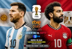 TVE La1 transmitió el partido Argentina 3-2 Egipto por el Mundial 2026