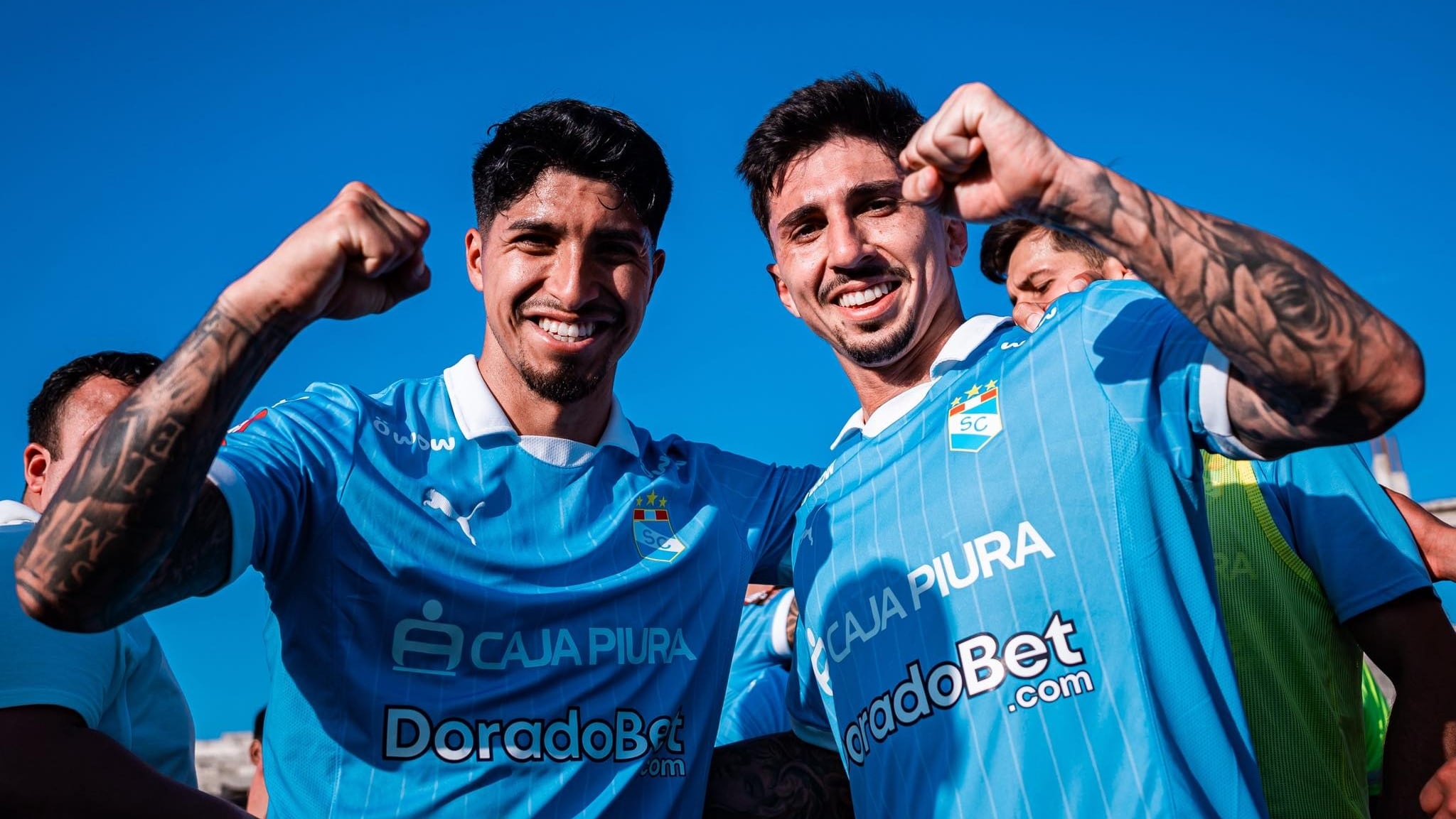 Luis Iberico y Gustavo Cazonatti reaparecieron luego de muchos meses en Sporting Cristal. (Foto: SC)