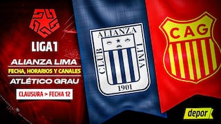 Alianza Lima vs. Atlético Grau: canales de TV, horarios y dónde ver por Torneo Clausura