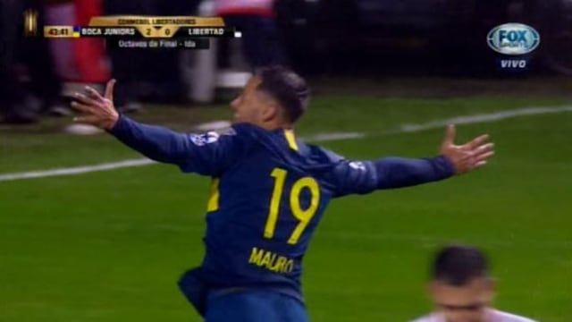 Terrible golazo: Mauro Zárate bailó a toda la defensa y marcó así en el Boca Juniors vs. Libertad [VIDEO]