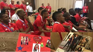 Panamá vs. Bélgica: Así se motivan los 'canaleros' antes de su debut en el mundial | FOTOS