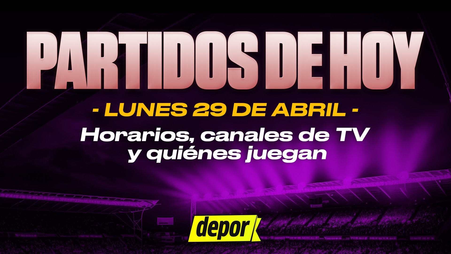 Partidos de fútbol del día: quiénes juegan, horarios y cómo ver en la TV.