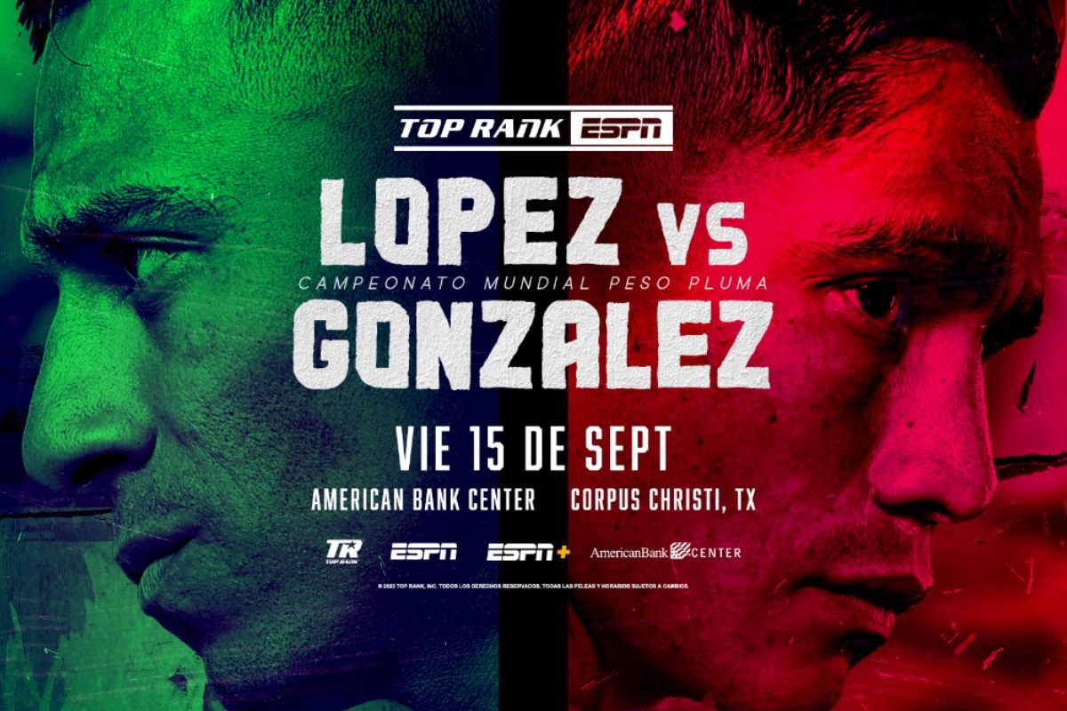 ¿Cómo ver pelea de Luis "Venado" López vs. Joet González en vivo? Sigue la cartelera hoy desde el American Bank Center desde los Estados Unidos y México. (Foto: ESPN.com)