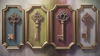 Elige una de las llaves en esta imagen para conocer si eres una persona objetiva