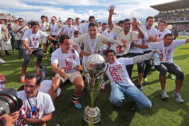 Universitario salió campeón de la Liga 1 en el año 2013. (Foto: Universitario)