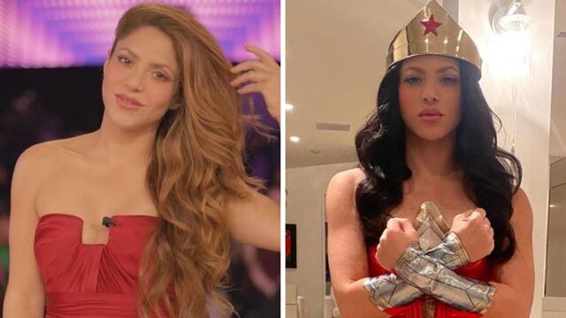 Shakira sorprende a sus fans al transformarse en la Mujer Maravilla en Halloween 