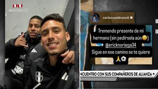 Reencuentro con sabor blanquiazul: Erick Noriega junto a sus ex compañeros de Alianza Lima