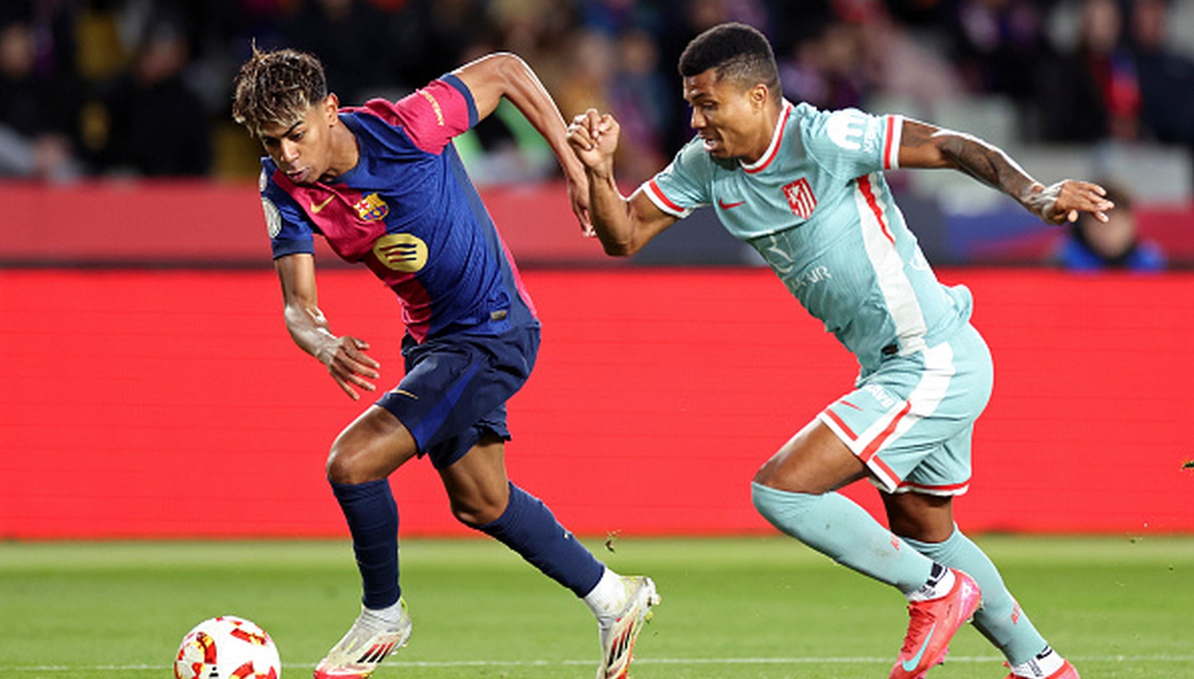Atlético de Madrid venció por 2-1 a Barcelona en el partido de ida. (Foto: Getty Images)