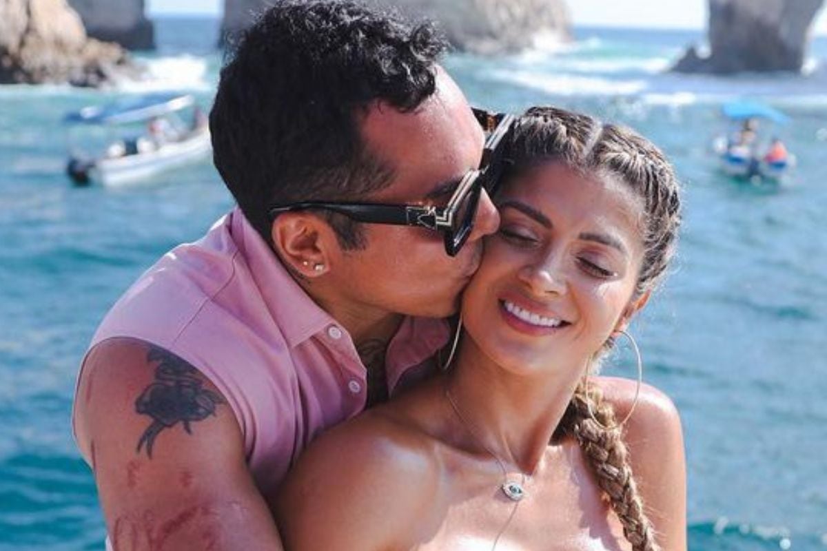 Kimberly Flores se casó con Edwin Luna el 27 de julio del 2019 en la catedral de Monterrey (Foto: Kimberly Flores / Instagram)