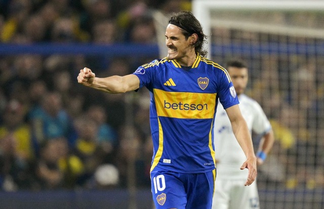 Edinson Cavani. (Foto: AFP)