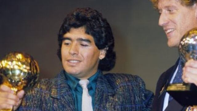 ¡Apareció 35 años después! Subastarán el Balón de Oro que Diego Maradona ganó en 1986