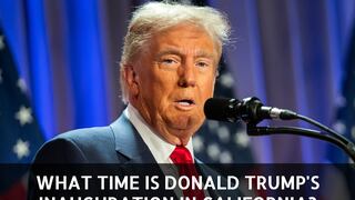 ▷ What time is Donald Trump’s inauguration in California? Schedule & where to watch the US President’s ceremony